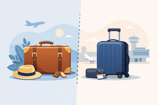 Suitcase and Luggage Difference Explained