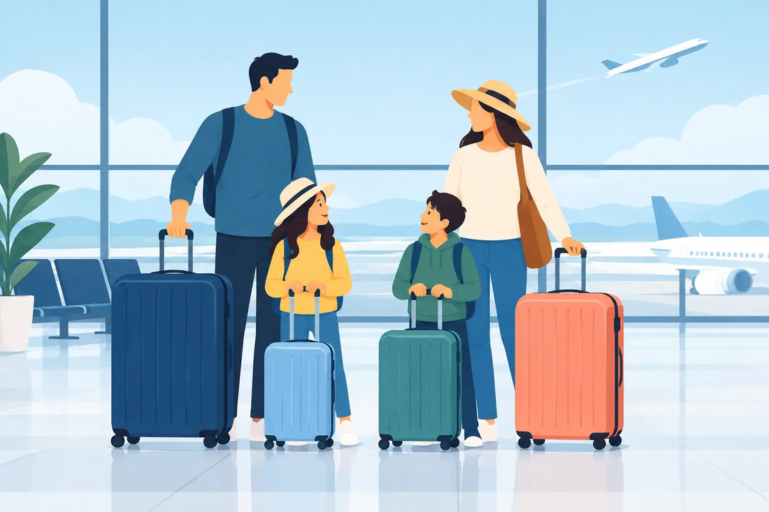 Which Luggage Size for Family Travel Works?