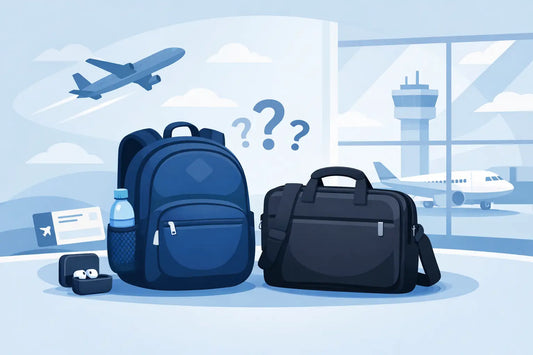 Can I Carry On a Backpack and a Laptop Bag?