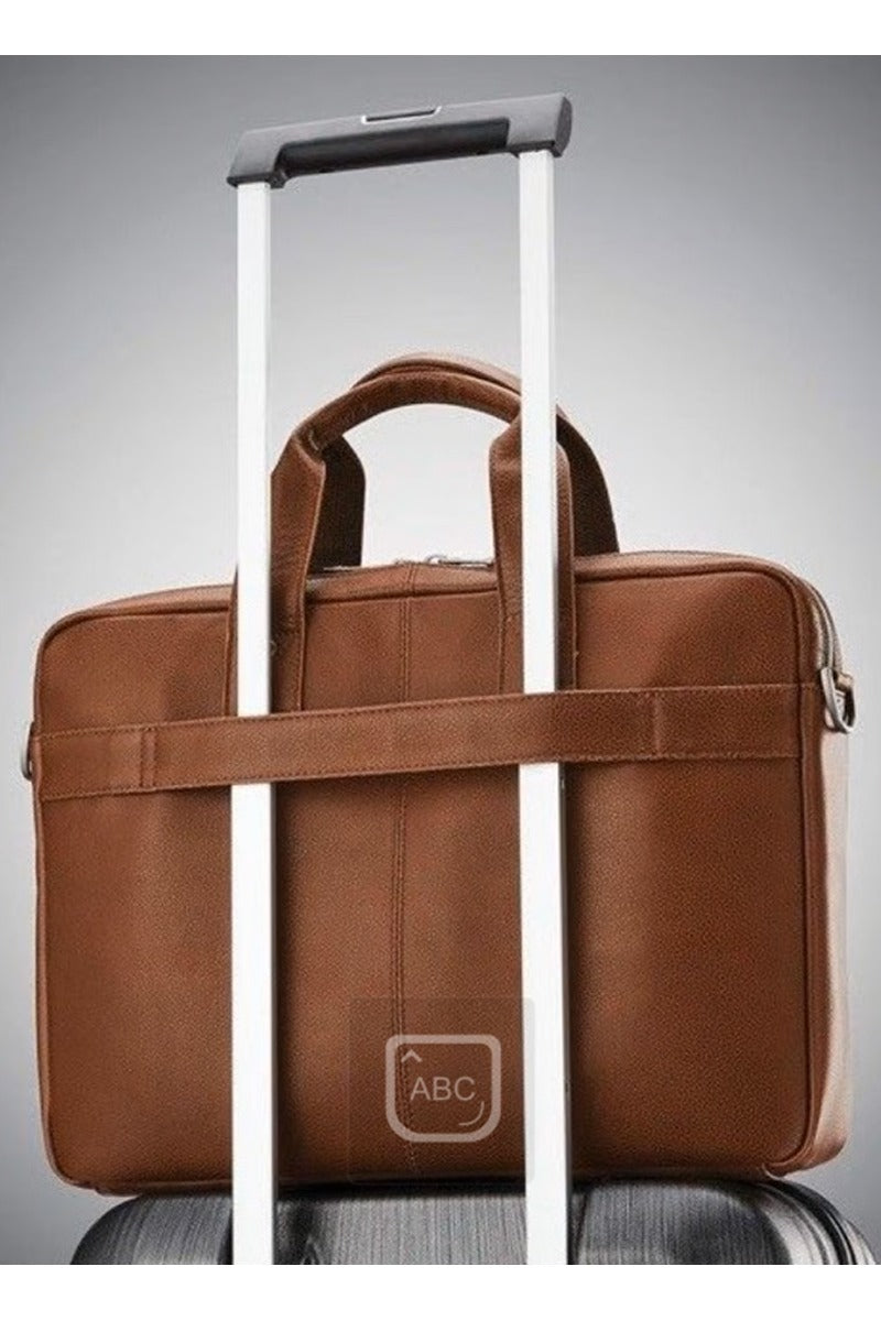 CLASSIC LEATHER SLIM BRIEF