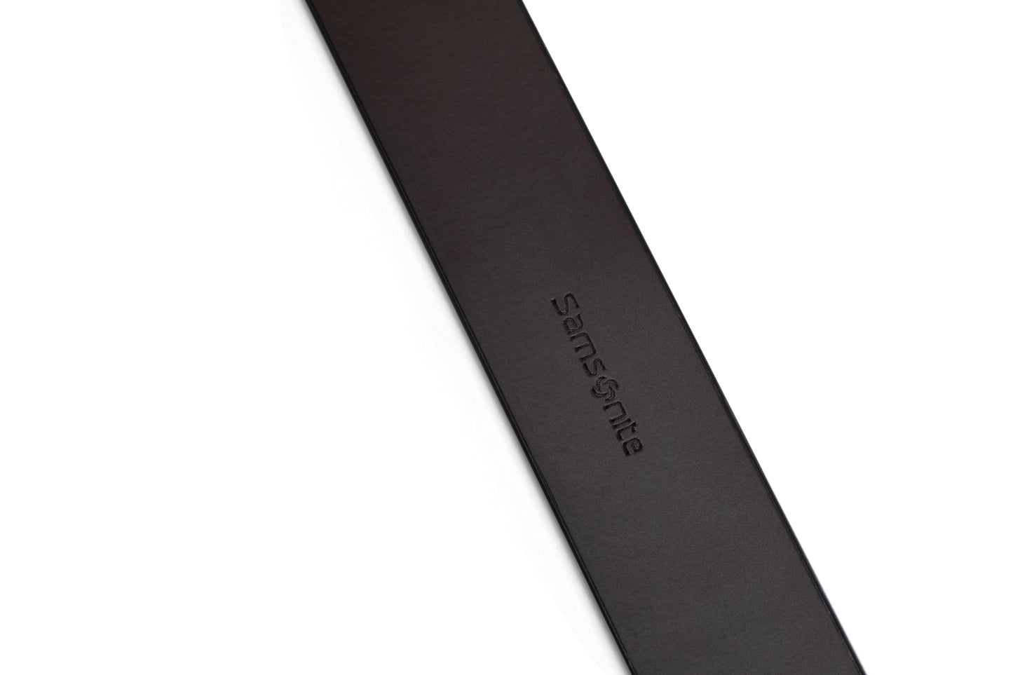 Back logo view of the AAMIR II BIZPIN PLATE 02 BELT. Shop Now Online.