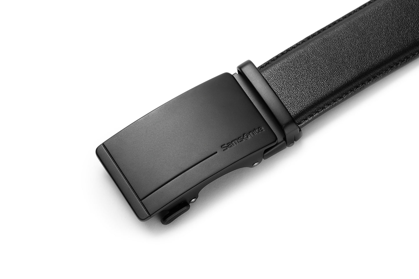 Close up Buckle front view of the AAMIR II BIZAUTO PLATE 04 BELT. Find Online Today
