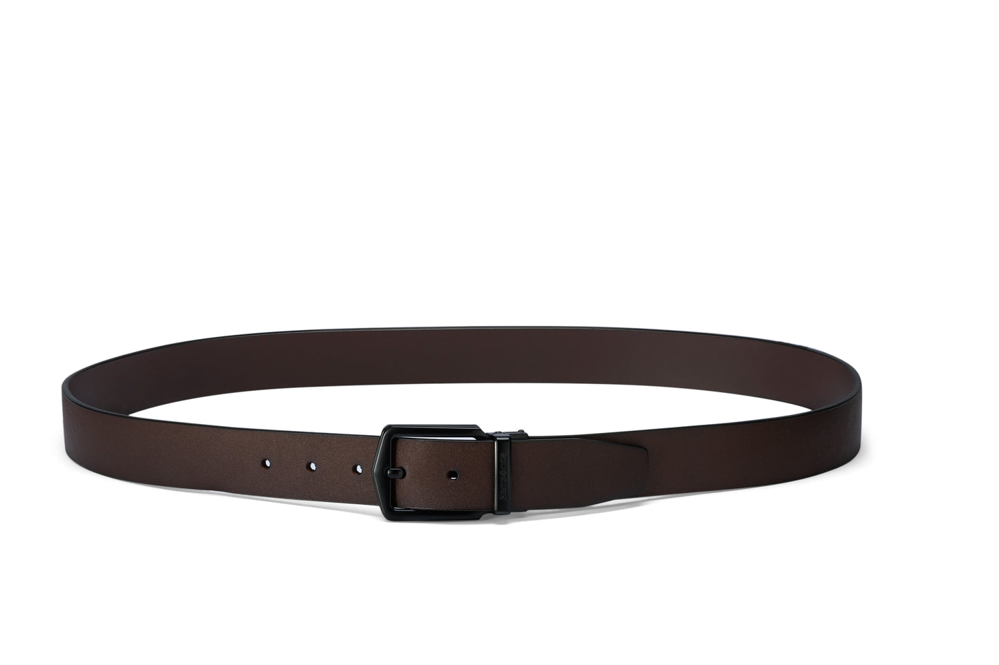 Extended buckled full view of the AAMIR II BIZPIN PLATE 02 BELT. Shop Now Online.