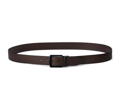 Extended buckled full view of the AAMIR II BIZPIN PLATE 02 BELT. Shop Now Online.