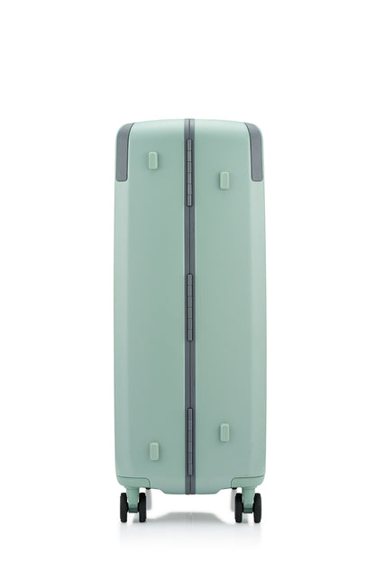 Other Side view of the Evox Spinner Large luggage in Mint. Shop the Collection Online.