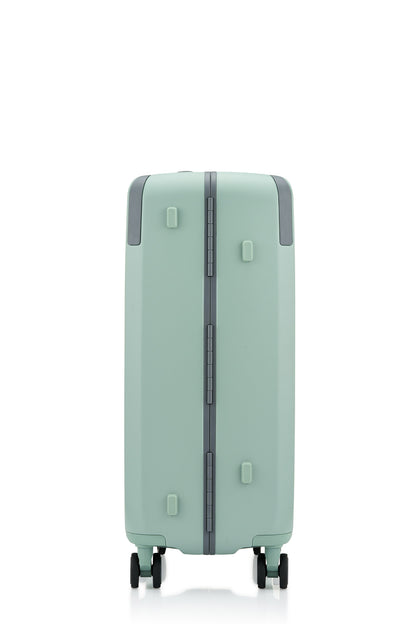 Other Side view of the Evox Spinner Medium luggage in Mint. Shop the Collection Online.